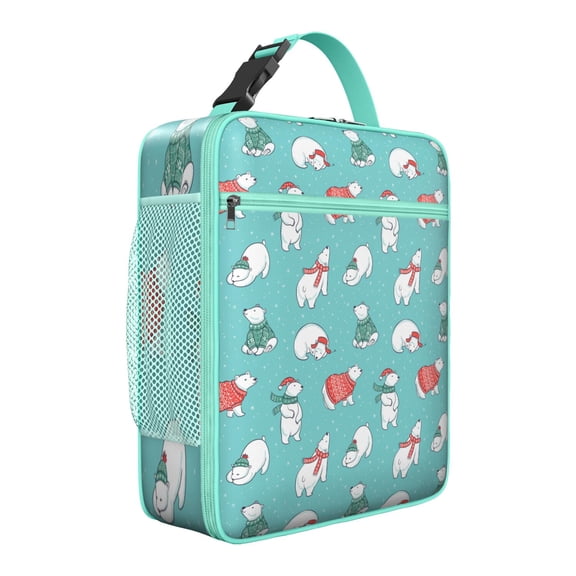 Bear Insulated Lunch Bag Box Teen Reusable Lunch Tote Bag Fit Most Bento Boxes Lunchbox Work Hiking