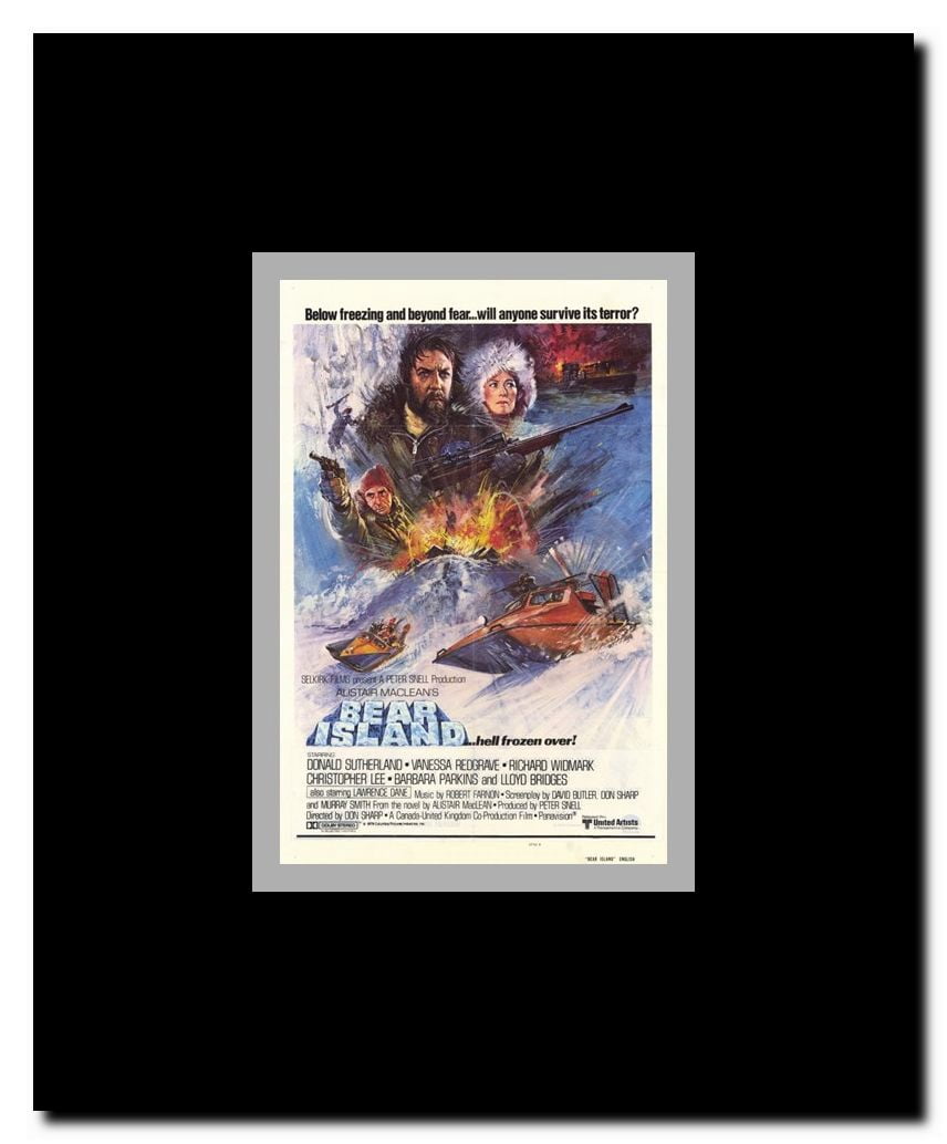 Bear Island Framed Movie Poster