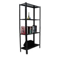 thumbnail image 1 of Bear-It  4-Shelf Black Metal Bookcase and Shelving Unit, 1 of 1