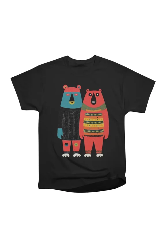 Bear Knit T-Shirt Tee Gift For Him Merch For Her Apparel For Friend