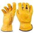 thumbnail image 1 of Bear Knuckles Water Resistant Cowhide Leather Driver Work Gloves D357 Large, 1 of 2
