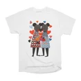 Bear Love Pattern T-Shirt Tee Gift For Him Merch For Her Apparel For ...
