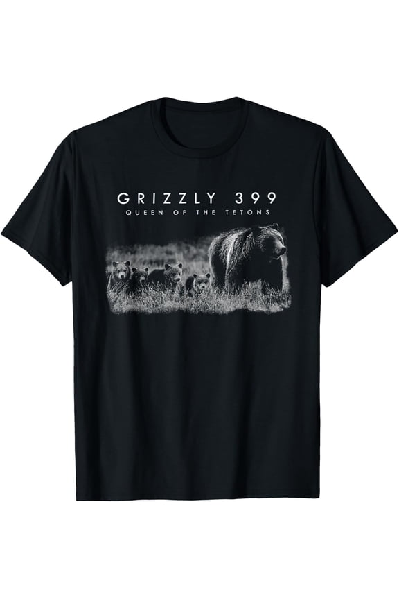 Bear Lovers Of The Tetons Grizzly 399 T Shirt