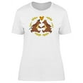 thumbnail image 1 of Bear Lovers With Golden Heart T-Shirt Women -Image by Shutterstock, Female Small, 1 of 2