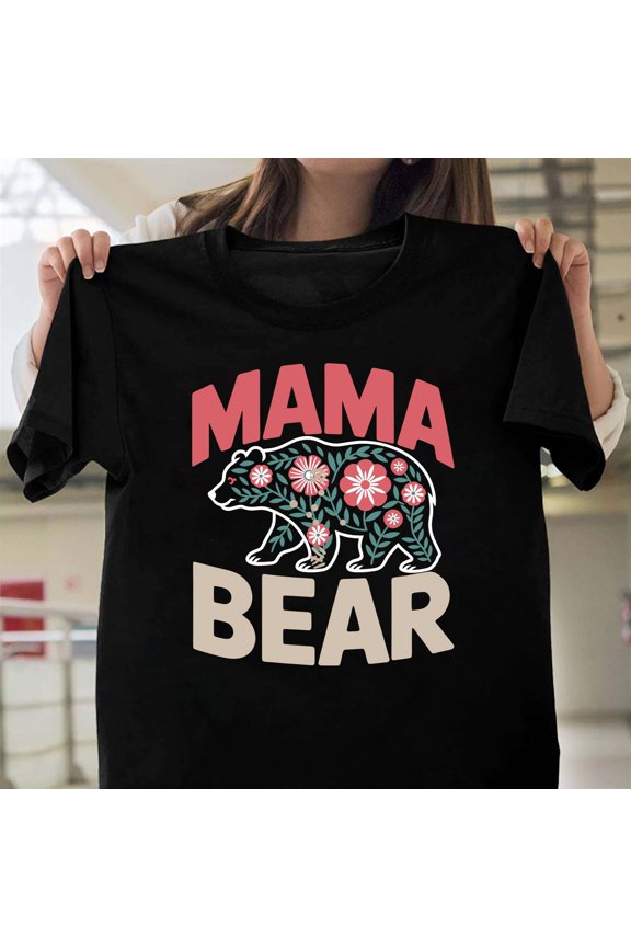 Bear Mama Grandma Mother's Day Love Family Matching, Nickname V61639, for Men and Women, up to Size 5XL