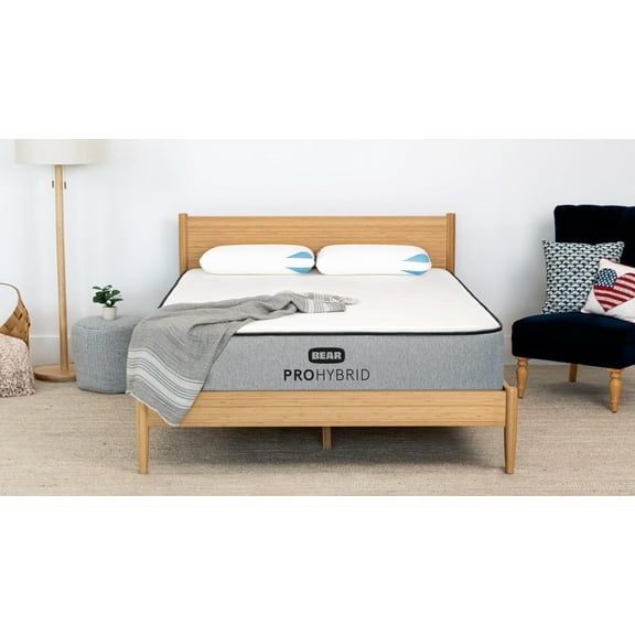 Bear Mattresses Pro Hybrid with Cooling Gel Memory Foam and Cloud Pillow Top, Queen