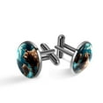 thumbnail image 1 of Bear Men's Cufflinks for Formal Attire Made of Stainless Steel Ideal for Business Occasions, 1 of 6