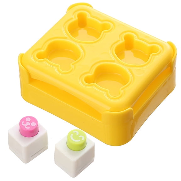 Bear Model DIY Rice Dough Mould Funny Party, Valentines Day Silicone for Chocolate, Sphere Silicone Lamb Cake for Baking, Lollipop 1 Kits Food Small Pans