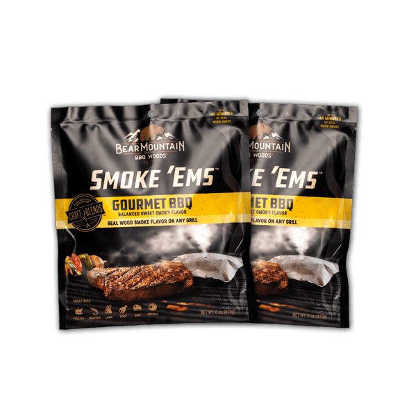 Bear Mountain BBQ - Gourmet BBQ Smoke 'Ems - 2-PACK