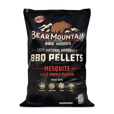 Bear Mountain BBQ Premium 20 lbs Natural Hardwood Mesquite Smoker Pellets