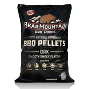 Bear Mountain BBQ Premium All Natural Oak Wood Smoker Pellets, 40 Pounds