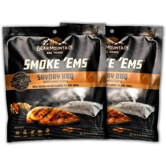 Bear Mountain BBQ - Savory BBQ Smoke 'EMS - 2-Pack