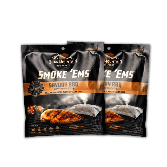 Bear Mountain BBQ - Savory BBQ Smoke 'Ems - 2-PACK