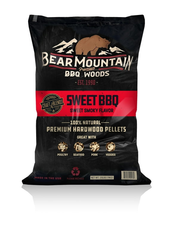 Bear Mountain BBQ - Sweet BBQ Craft Blends® BBQ Pellets