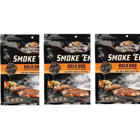 H-E-B Smoker Chips Bold BBQ Flavor - 6 oz - Pack of 3