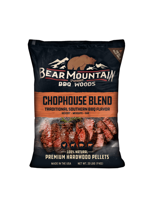 Bear Mountain Chophouse Blend BBQ Pellets 20 lbs., 1 Bag