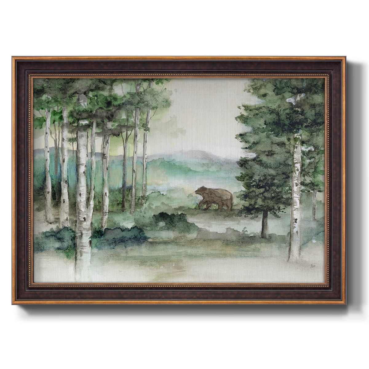 Bear Mountain Premium Framed Canvas- Ready to Hang