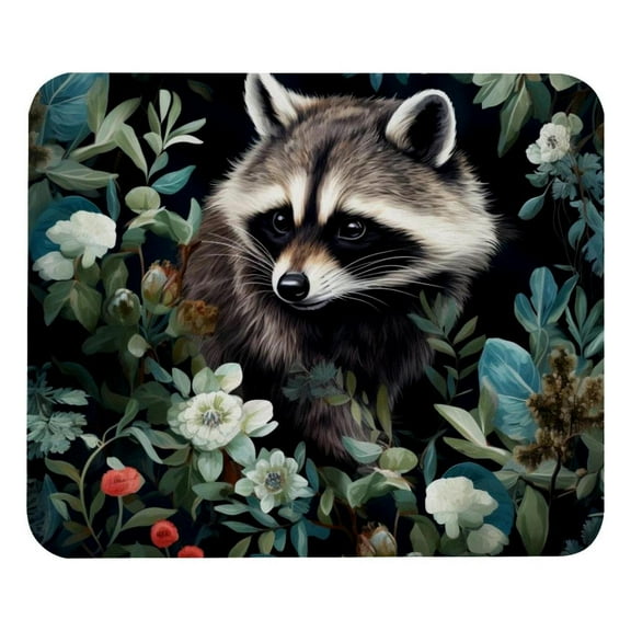 Bear Mouse Pad for Laptop Wireless Mouse Home Office Travel, Portable & Washable