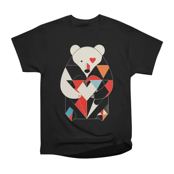 Bear My Heart T-Shirt Tee Gift For Him Merch For Her Apparel For Friend