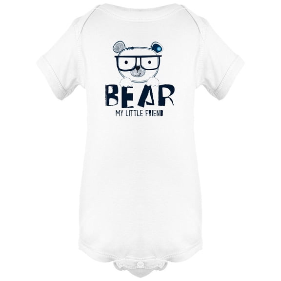 Bear My Little Friend Doodle Bodysuit Infant -Image by Shutterstock,  6 Months