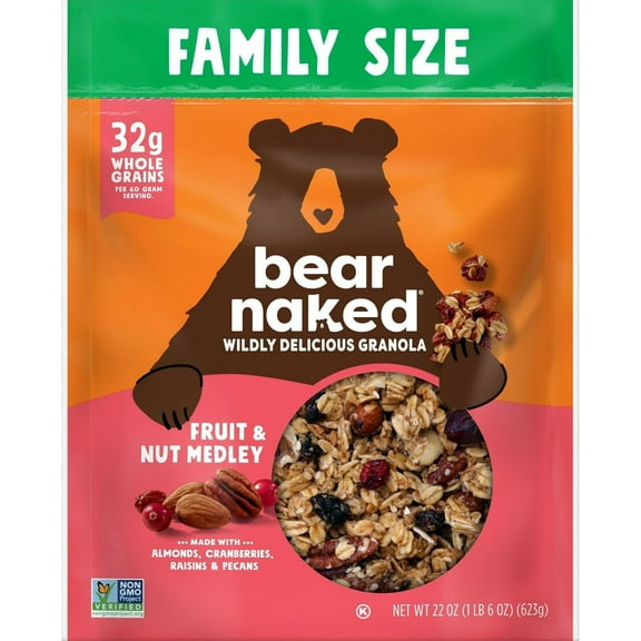 Bear Naked All Natural Granola Fruit & Nut - 22 oz