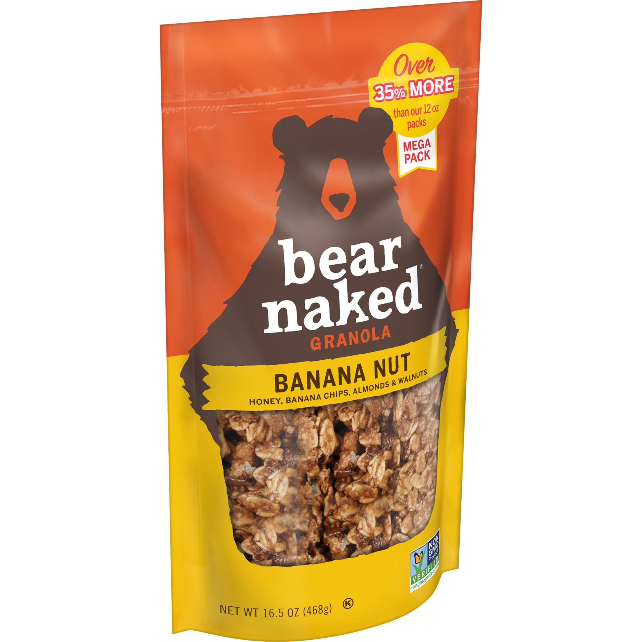 Bear Naked Banana Nut Blend Granola Cereal, Mega Pack, 16.5 oz Bag