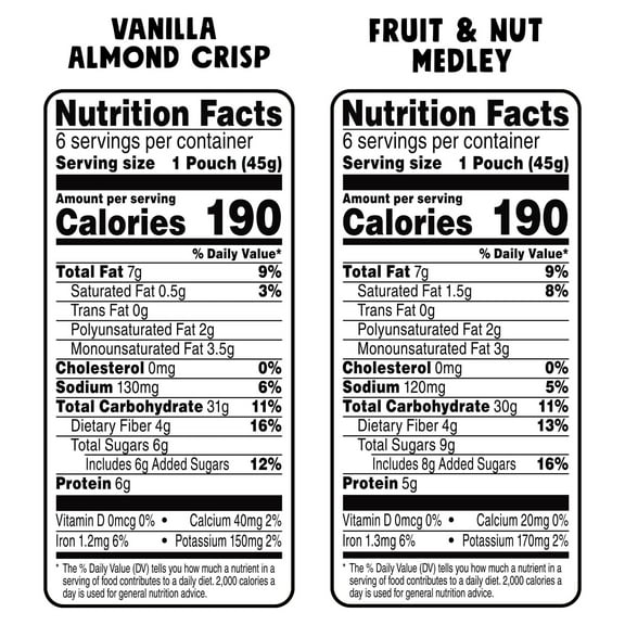 Bear Naked Cereal Granola 2 Flavors 19.2oz