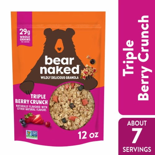 Bear Naked Fit Triple Berry Crunch Granola 12 oz - Pack of 2