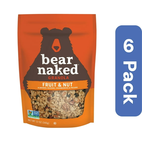 Bear Naked Fruit & Nut Granola 12 oz (Pack of 6)