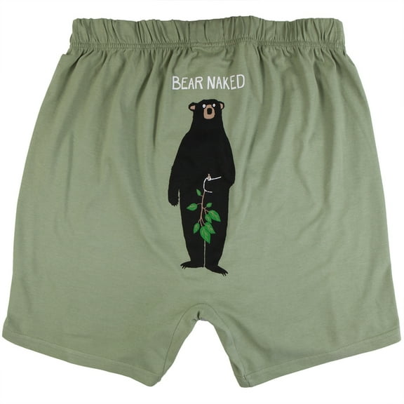 Bear Naked Men's Boxer Shorts - Small