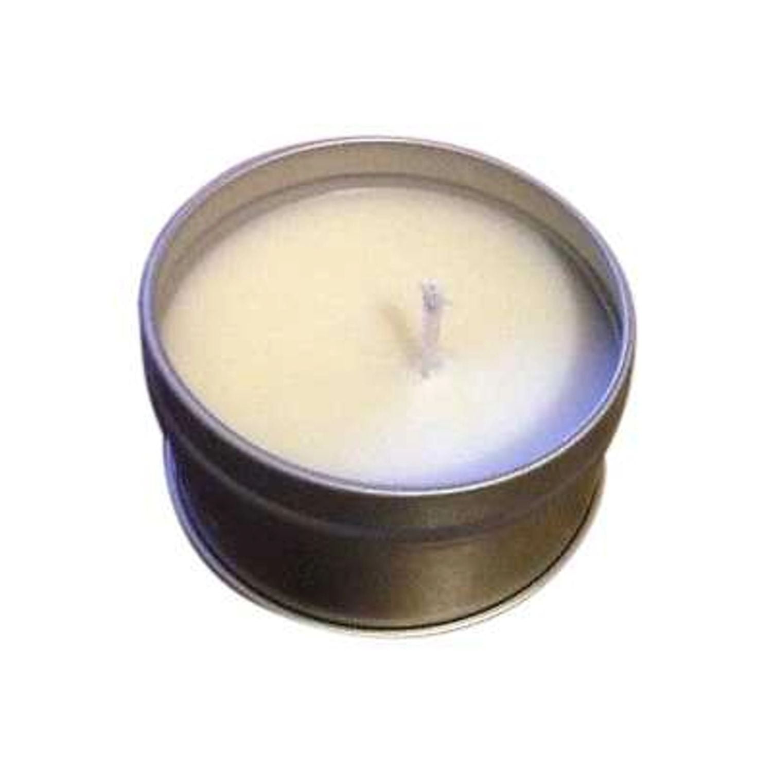 4" White Handmade Organic Sweet Potato Pie Scented Candle