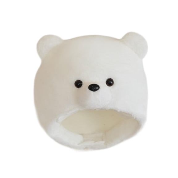 Bear Panda Plush Hat Cartoon Cap Soft Fleece Beanie Warm Design for Teens Adults Birthday Events