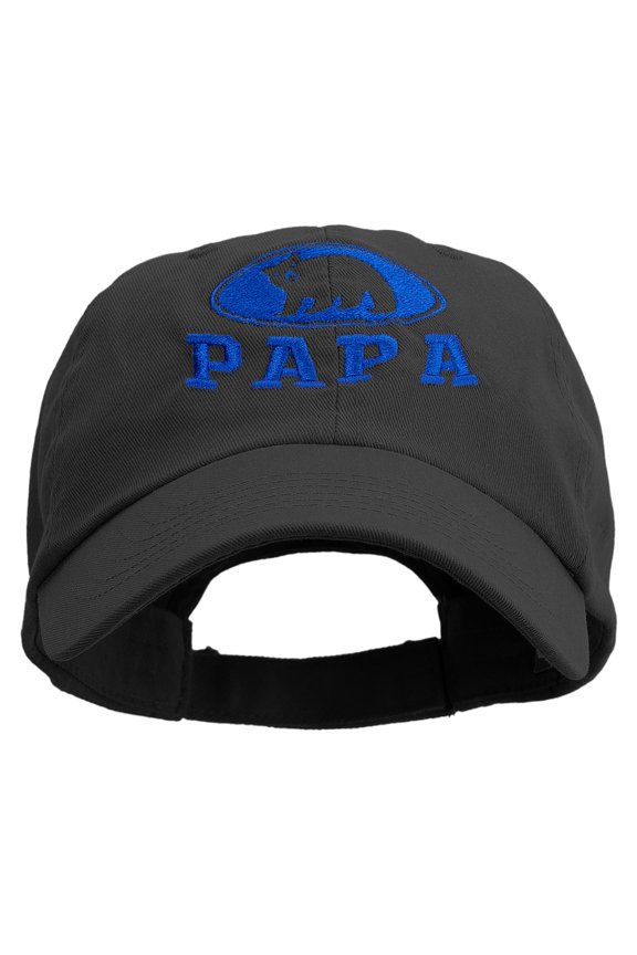 Bear Papa Low Profile Washed Cap - Black OSFM