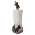 thumbnail image 1 of Bear Paper Towel Holder - Adorable Playful Bear on Tree Branch Design, 1 of 8