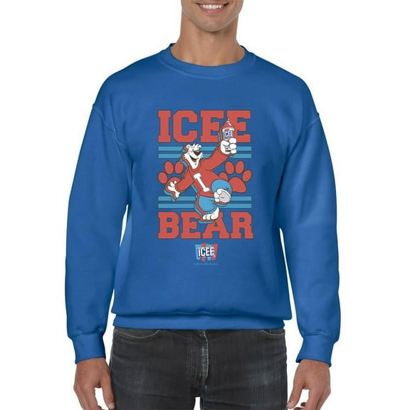 Bear Paws - Cool And Bold ICEE Vintage Style Men's Sweatshirt