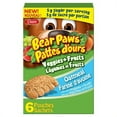 thumbnail image 1 of Bear Paws Fruit & Veggies Oatmeal Cookies, 168g/5.9 oz, 1 of 4