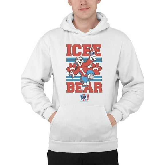 Bear Paws Graphic - Cool And Bold ICEE Vintage Style Men's Hoodie