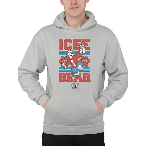 Bear Paws Graphic - Cool And Bold ICEE Vintage Style Men's Hoodie