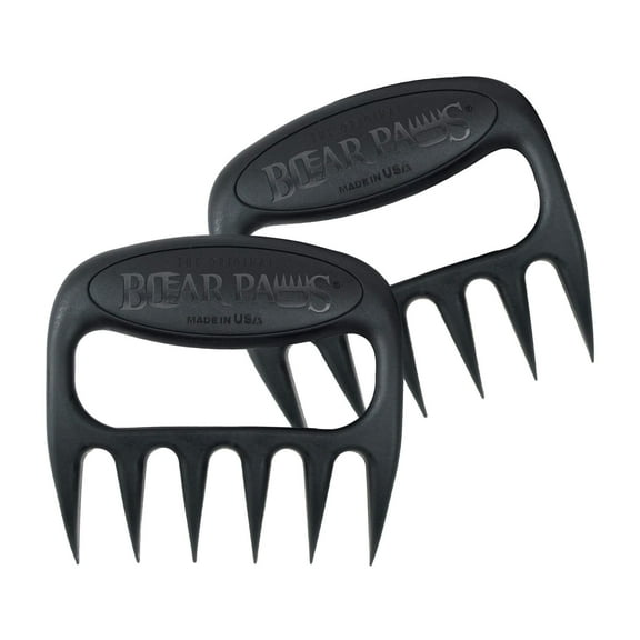 Bear Paws Shredder Claws - Lift, Handle and Shred Meats - Ultra-Sharp - Black