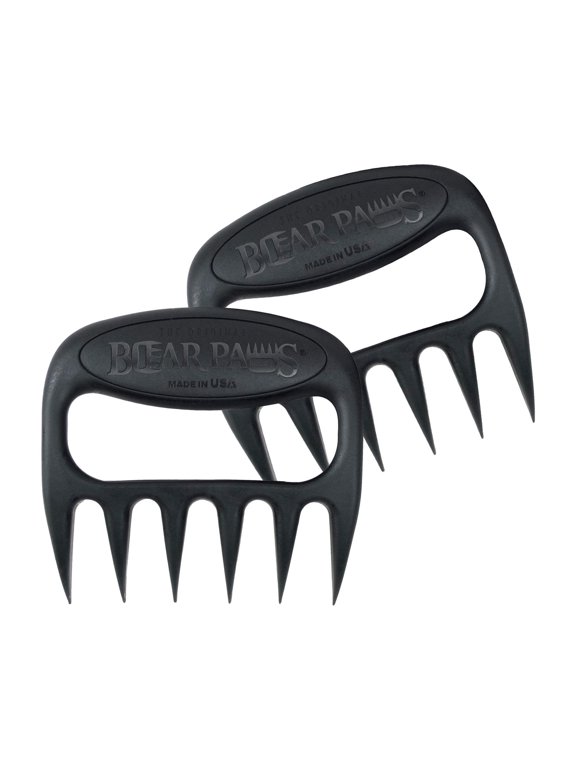 Bear Paws Shredder Claws - Lift, Handle and Shred Meats - Ultra-Sharp - Black