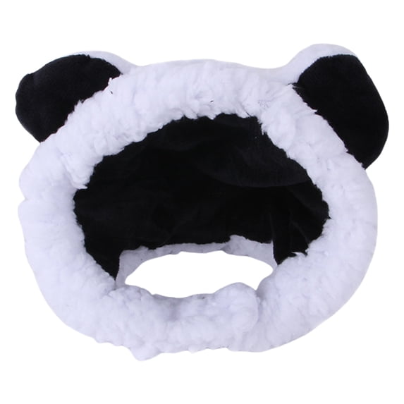 Bear Pet Costume Hat for Dogs, Denbek Cute Plush Pet Costume Hat for Cats and Small Dogs, Halloween Photo Prop