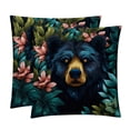 thumbnail image 1 of Bear Pillow Covers Sets - Decorative Pillows for Bed and Couch - Unique Patterns - Available in 16x16, 18x18, and 20x20 Inches - Set of 2 for Any Occasion, 1 of 6