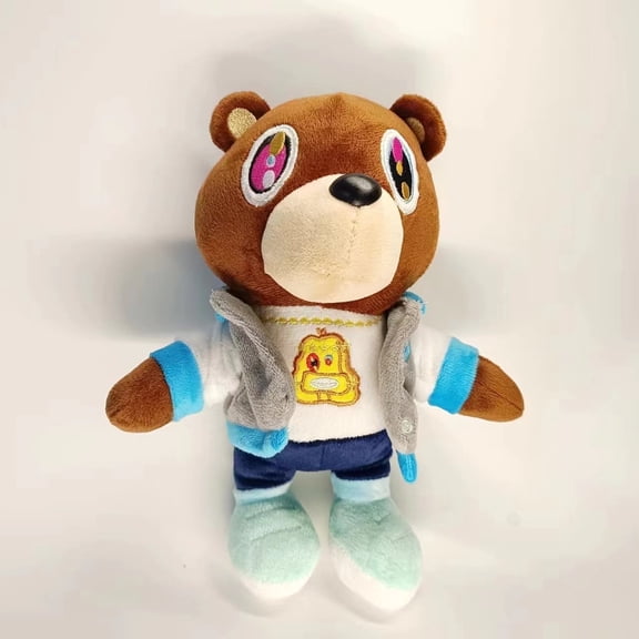 Bear Plush Toy, Suitable for Children and Family Christmas Gifts, Birthday Gifts, Brown