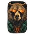 thumbnail image 1 of Bear Printed Soft Furry Car Armrest Mat 12.5x8.2 Inch Comfortable Armrest Accessory, 1 of 6