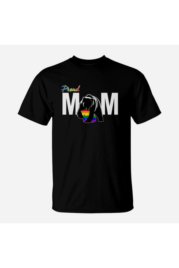Bear Proud Mom Lgbt Pride TShirt