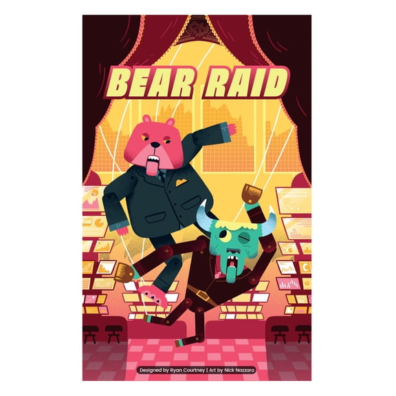 Bear Raid Strategy Board Game for Ages 14+, from Asmodee