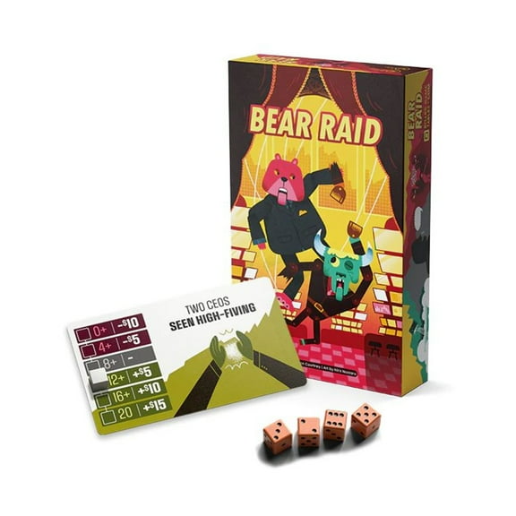 Bear Raid Strategy Board Game for Ages 14+, from Asmodee