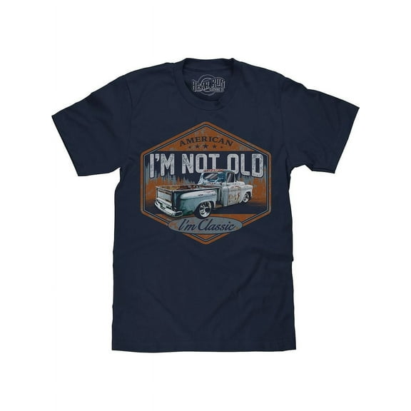 BEAR RUN Men's I'm Not Old I'm Classic Funny Pickup Truck T-Shirt (XL)