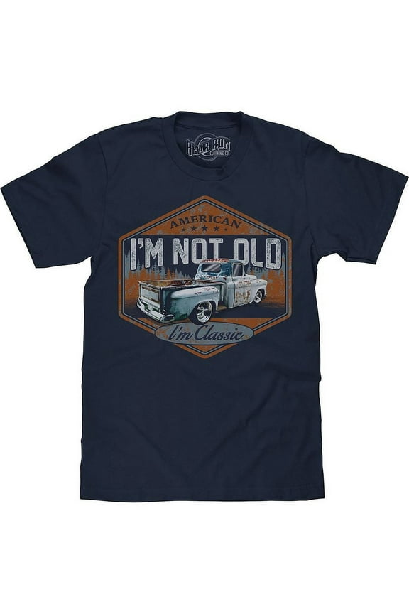 BEAR RUN Men's I'm Not Old I'm Classic Funny Pickup Truck T-Shirt (3XL)
