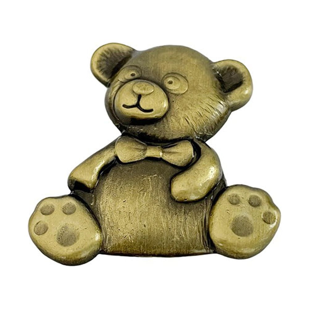 Bear Shape Zinc Alloy Furniture Handle Door Knobs for Children
